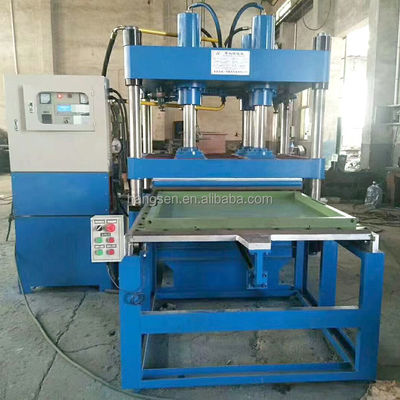 Mesin Press Vulkanisir Karet 7.5KW 160T Untuk Ubin Karet