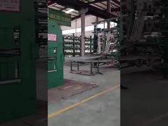 Mesin Press Panas Karet 100T 5.5KW Rubber Tile Vulcanizing Press