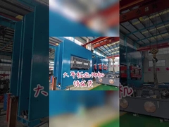 Hidrolik 1000T Karet Vulkanisir Press 5.5KW Vacuum Vulcanizing Press